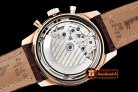 Replica Breitling Navitimer RG/LE Brown Asia 7750 Mod