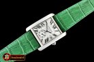 Cartier Tank MC 1904 SS/LE (Green) White Asia 23J