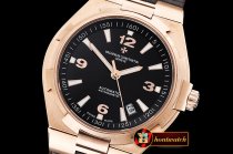 VACH. CONSTANTINE Overseas Ref.47040 RG/LE Black MY9015 Mod