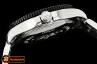 Breitling SuperOcean 44 Stainless SS/RU Black/Stk GF Asia 2824