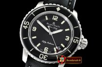 Blancpain Fifty Fathoms Black SS/NY Blk ZF Asia 23J