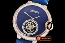 CAR0377A - Balon Bleu De Cartier Tourbillon RG/LE Blue Tourb