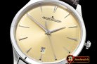 Jaeger Le Coultre Master Ultra Thin Date SS/LE Gold ZF 1:1 MY9015 Mod