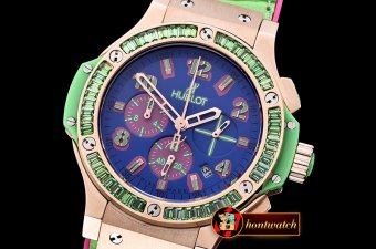 Hublot Big Bang Pop Art 38mm RG/LE Blue/Grn Bez OS20 Qtz