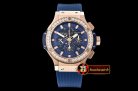 Hublot Big Bang Evolution DIAM/RG/RU Blue Skele A7750 Mod