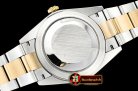 Rolex Datejust II DJ2 41mm Oyt Flt YG/SS Silver Stk BP Asia 2813