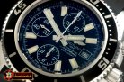 Best Replica Breitling Superocean Abyss 44 SS/RU Blk/Wht A-7750