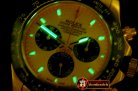 Replica Rolex Daytona 116528 YG/YG Gold Stk A-7750 Sec@6