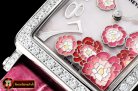 Franck Muller Long Island Peony DIAM/SS/LE (Red) Pink MOP Swiss Qtz