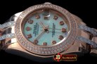Replica Rolex 2-Diam Bez RG MOP Wht/Diam S-2671