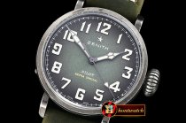 Zenith Type 20 Pilot Extra Special SS/LE Green XF MY9015 Mod