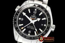 Omega Planet Ocean 43.5mm GMT SS/SS Black VSF Asia 8605