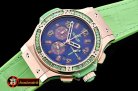 Hublot Big Bang Pop Art 38mm RG/LE Blue/Grn Bez OS20 Qtz