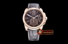 Cartier De Calibre RG/LE Brown JF Miyota 8205