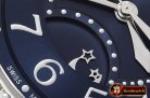 JAEGER LE COULTRE Master Ultra Thin Moon Ladies SS/LE Blue ZF MY9015 Mod