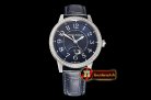 JAEGER LE COULTRE Master Ultra Thin Moon Ladies SS/LE Blue ZF MY9015 Mod