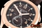 Patek Philippe Aquanaut Travel Time 5164A RG/RU Brown GRF MY9015 Mod