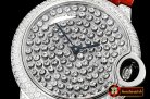 Cartier Balon Bleu De Serti Vibrant 36mm SS/LE Diam Swiss Qtz