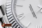 Replica Rolex DayDate 40mm SS/SS White Roman Flut BP A2836 Mod32