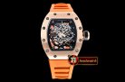 Richard Mille RM035-02 Americas RG/RU Org Skele Blk KVF MY8215 Mod