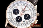 Breitling Navitimer B01 RG/LE White/Black JF A7750 Mod