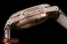Patek Philippe Nautilus Mens 40mm Diams RG/LE White Sticks V2 MY9015
