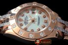 Replica Rolex 12-Diam Bez RG MOP Wht/Diam S-2671
