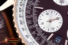 Replica Breitling Navitimer RG/LE Brown Asia 7750 Mod
