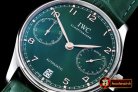 IWC0325B - Portugese 5007 SS/LE YLF Green A-52010