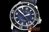 Blancpain Fifty Fathoms Blue Titanium TI/NY Blue ZF A2836