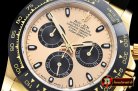 Rolex Daytona Cer Wrapped YG/RU Gold Stk BP Ult A7750 Mod