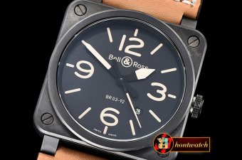 Bell Ross BR03-92 CER/LE Black/Patina Miyota 9015