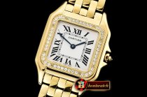 Cartier Panthere Secrete De Ladies Dia YG/YG Wht BVF Swiss Qtz