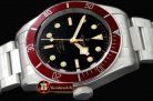 TUD017 - Heritage Black Bay SS/SS Black/Red Asian 2824-2
