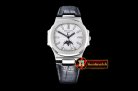 Replica Patek Philippe Nautilus MoonPhase SS/LE White MY9015
