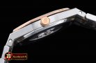 Replica Audemars Piguet Royal Oak Ladies 33mm RG/SS Wht JF Swiss