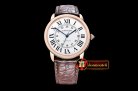 Replica Cartier Ronde Louis Cartier RG/LE White A2892