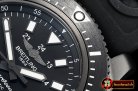 Breitling Superocean 44 BlackSteel DLC/RU Blk/Stk GF Asia 2824