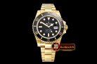 Rolex Submariner 116618LN Wrap YG/YG Black VRF Asia 2836