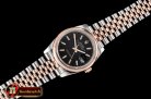 Rolex DateJust 36mm Jub Dome RG/SS Black/Stk BP A2813