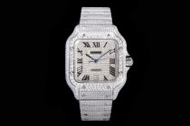 Cartier > SANTOS SERIES Full Dia 40mm A2824
