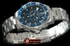 TAG0282C - Aquaracer Big Date Chrono SS/SS Blue Jap OS Qtz