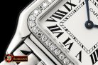 Cartier Panthere Secrete De Ladies Diam SS/SS Wht GF Swiss Qtz