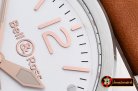 Replica BELL & ROSS BR03-92 SS/LE White/Rose Gold Miyota 9015
