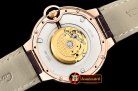 Cartier Balon Bleu Midsize Wrapped RG/LE White BP Swiss 2671