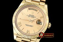 RDD0196D - DayDate 228206 YG/YG Gold Roman BP Swiss 2836