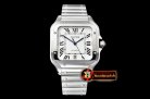 Cartier Santos De Cartier 2018 Mens XL SS/SS Wht BVF MY9015
