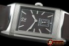 JL079E - Reverso Classique SS/LE Brown Num/Stk Jap Qtz