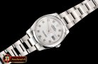 Rolex DateJust 36mm Oyst Dm 904L SS/SS Wht/Diam GMF SA3135