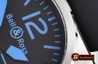 Replica BELL & ROSS BR03-92 SS/RU Black/Blue Miyota 9015